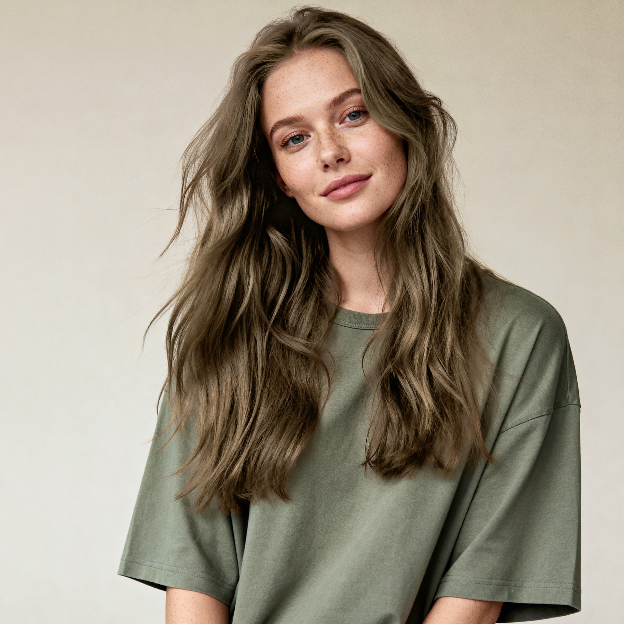 Ukryta clip in - Ash Brown 3B