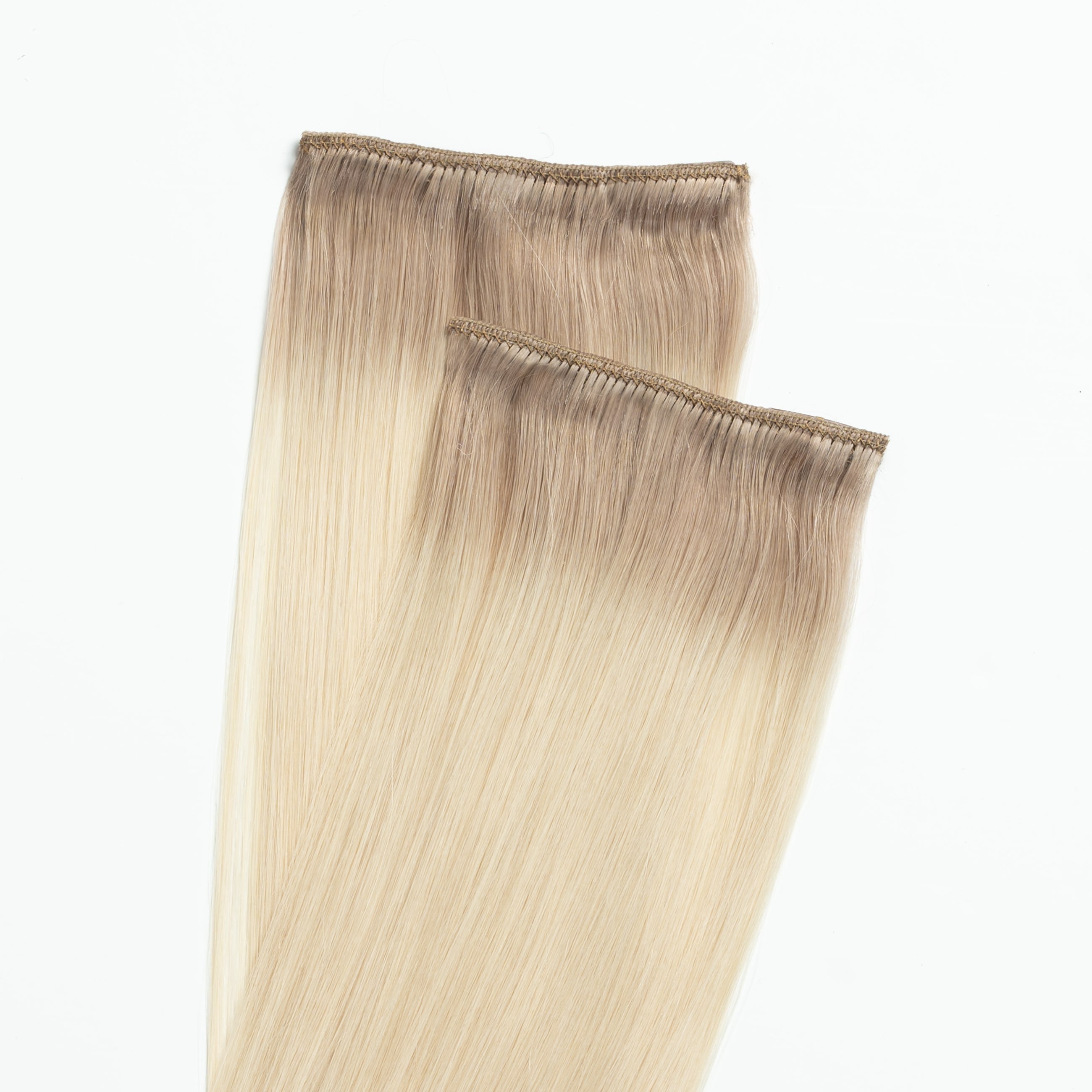 Clip In - Light Ash Blonde Root 16B+60B