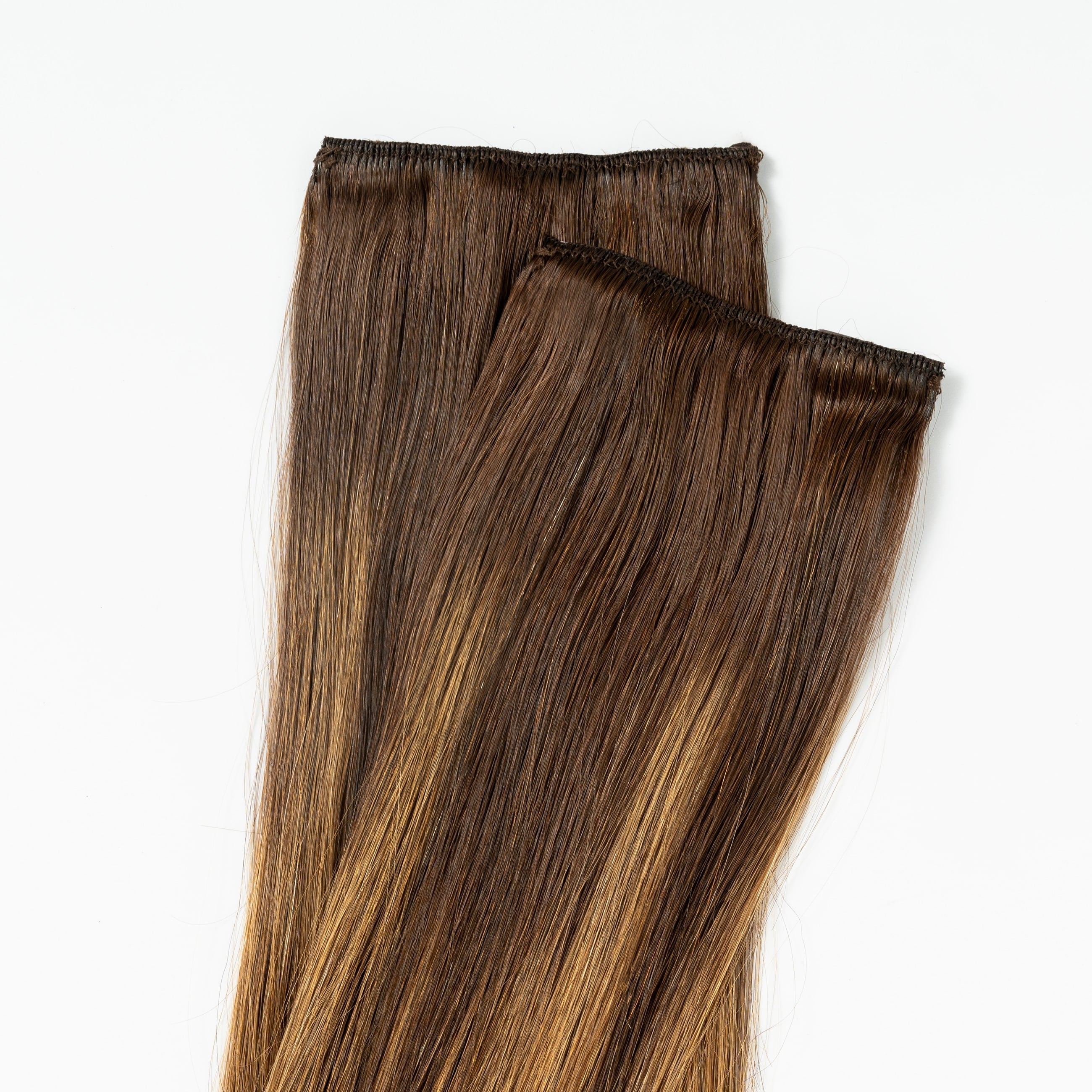 Clip In - Warm Brown Balayage 2+7