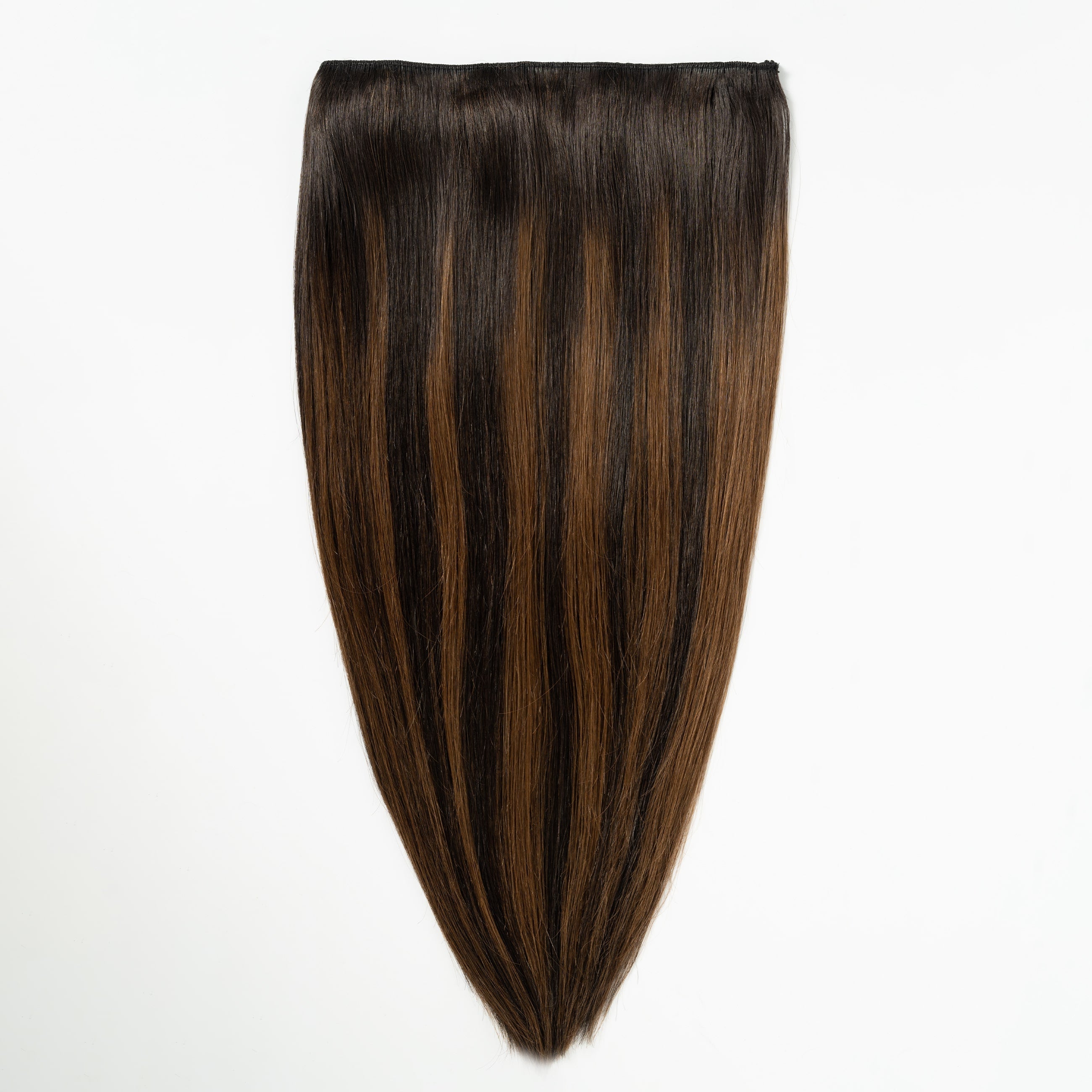 Flip In - Dark Chocolate Brown Balayage 1A+4
