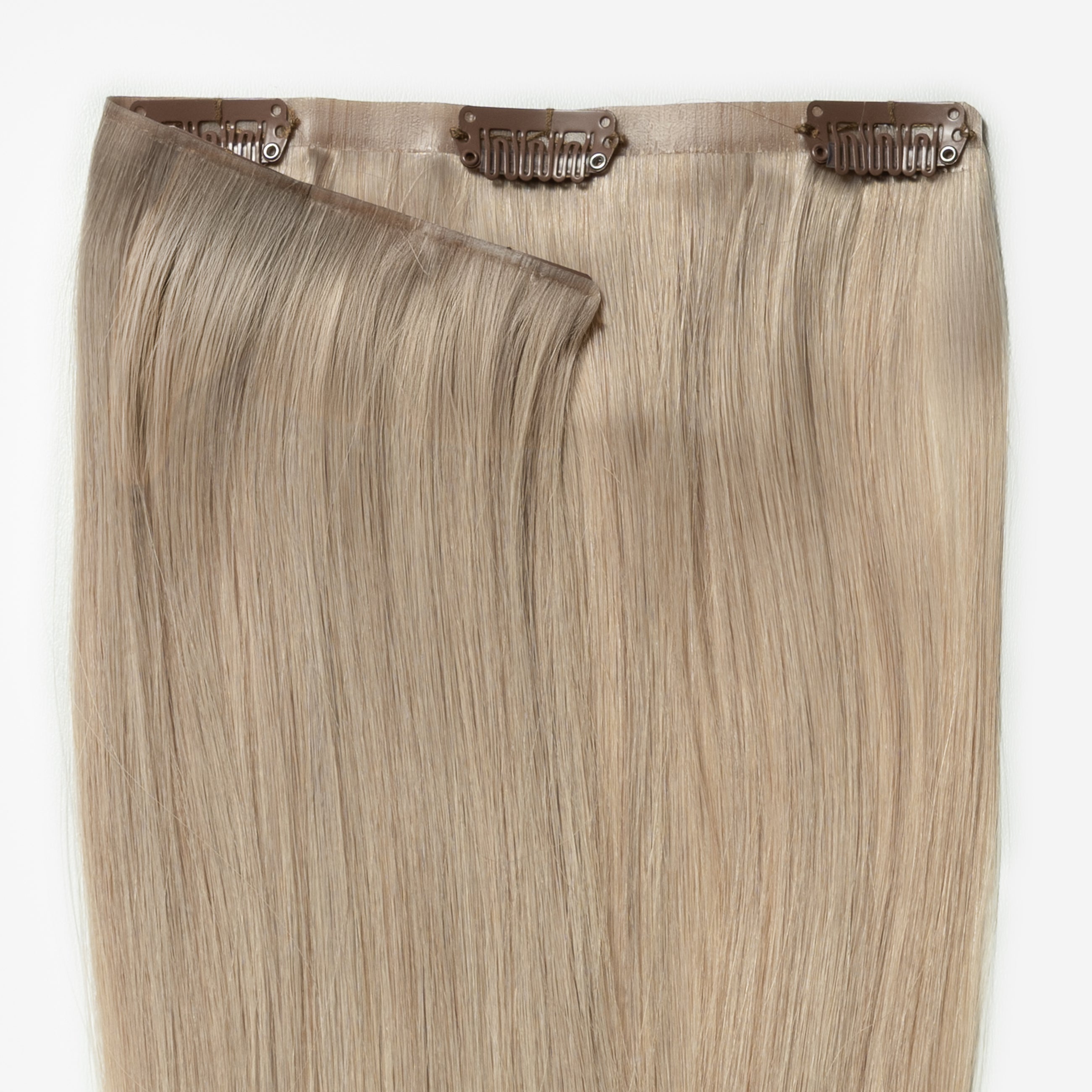 Invisible clip in - Ash Blonde 17B