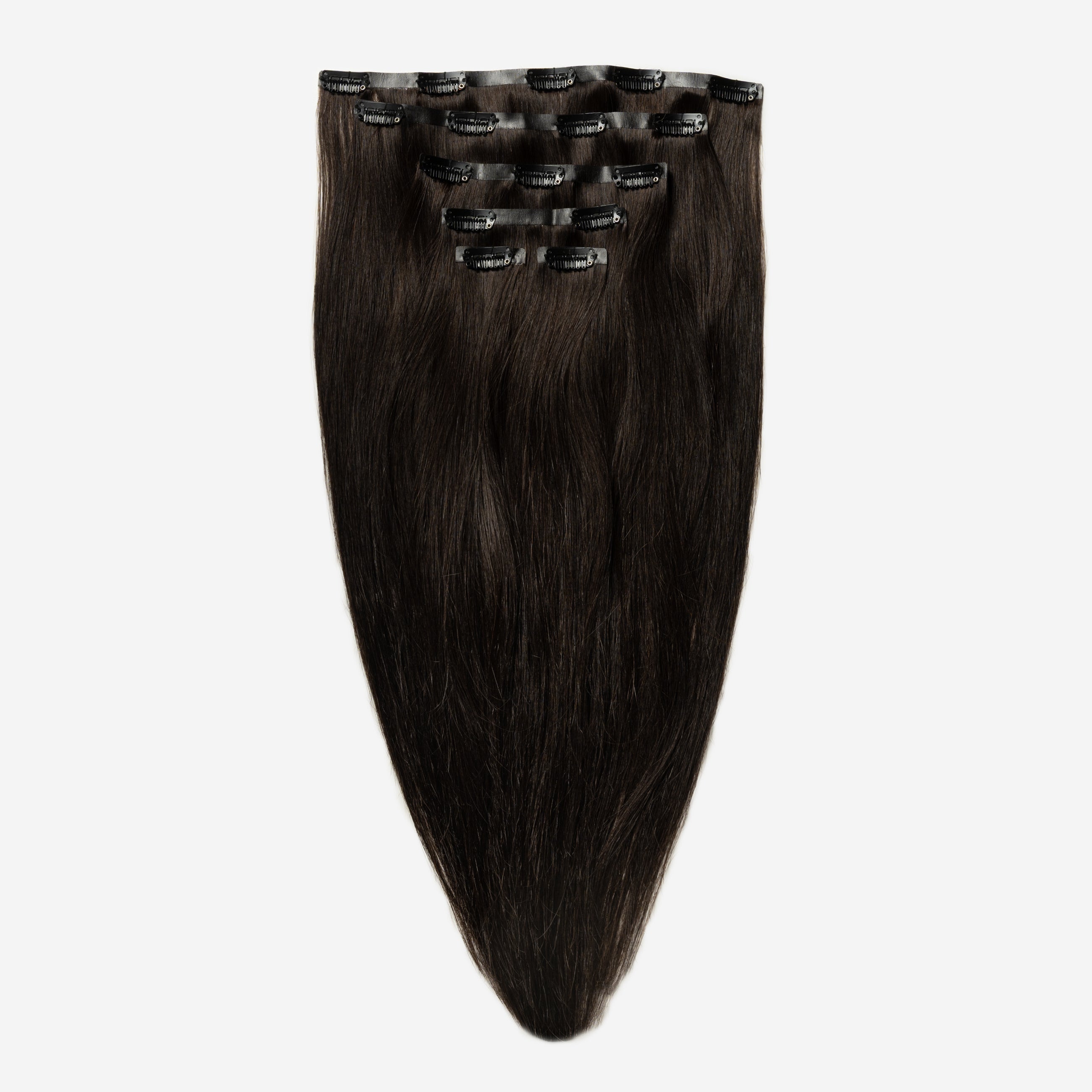 Ukryta clip in - Dark Natural Brown 1A
