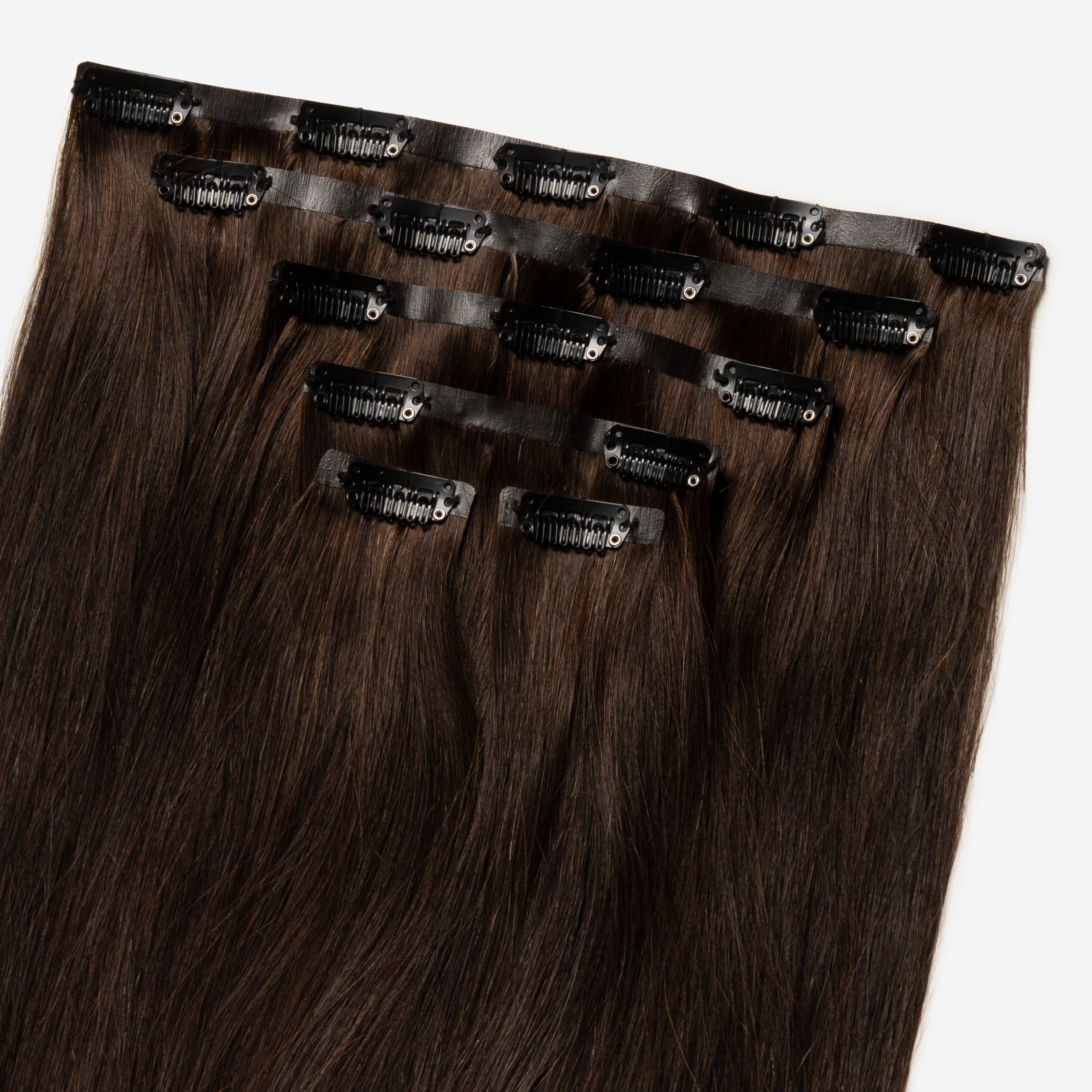 Ukryta clip in - Dark Chocolate Brown 1B