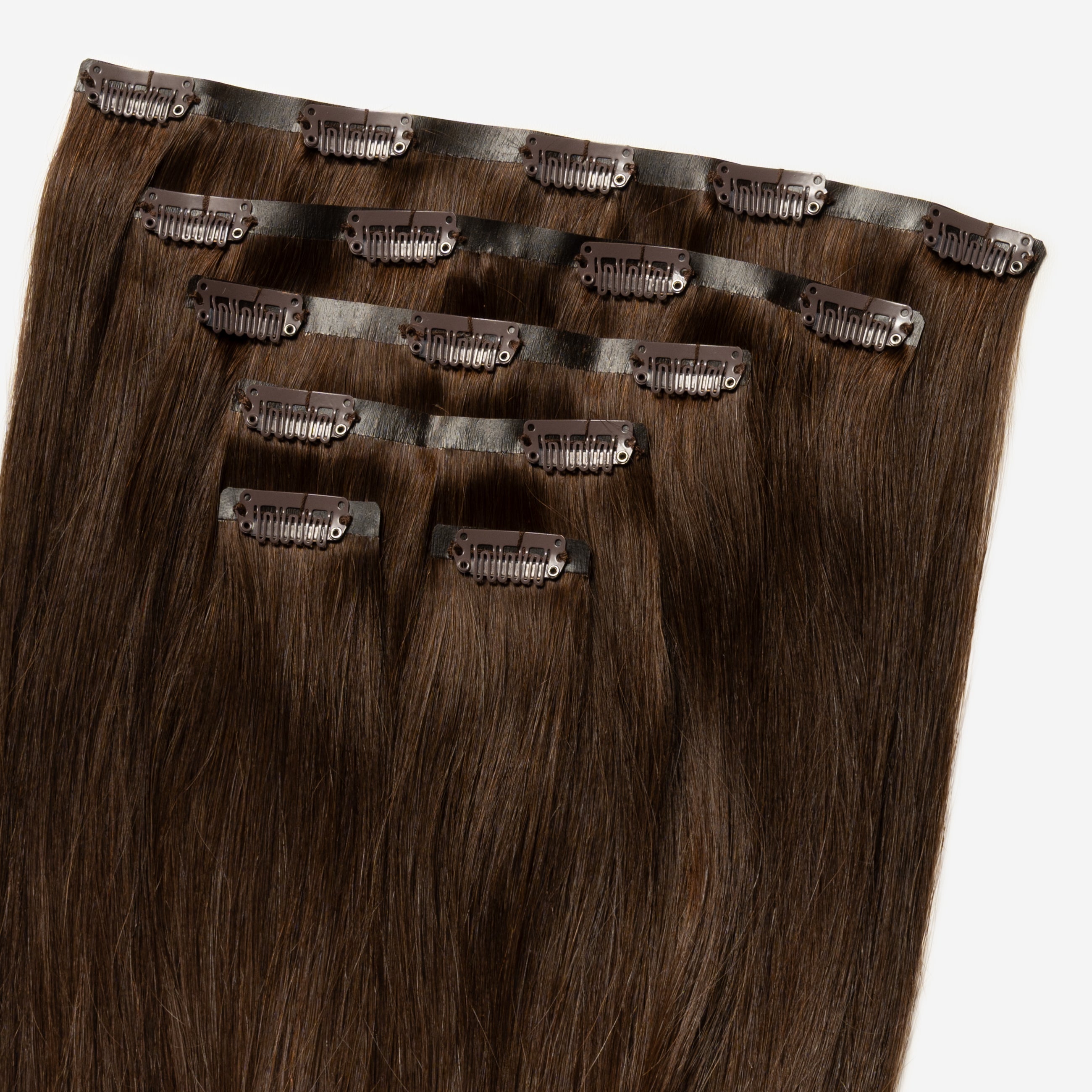 Ukryta clip in - Chocolate Brown 2