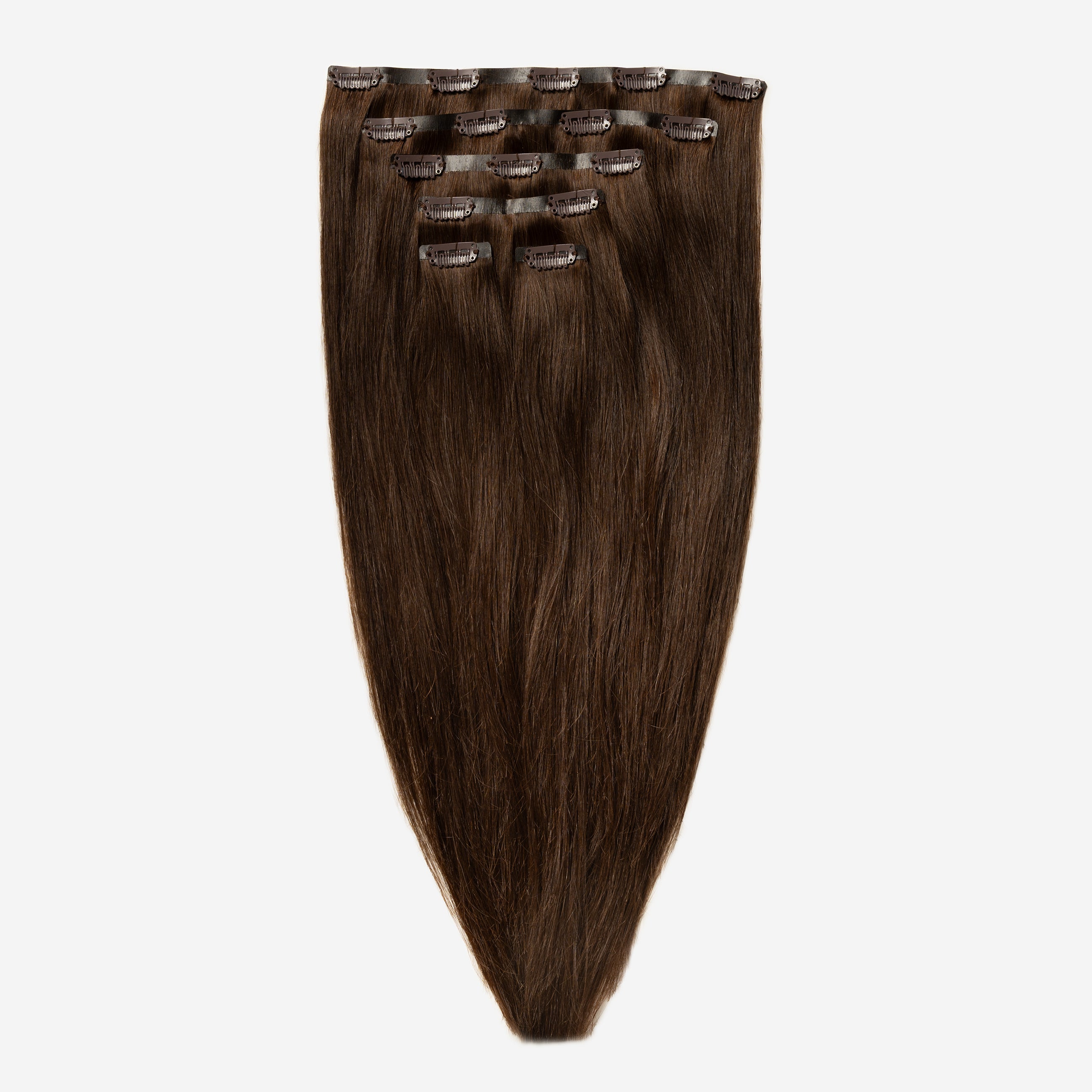 Ukryta clip in - Chocolate Brown 2