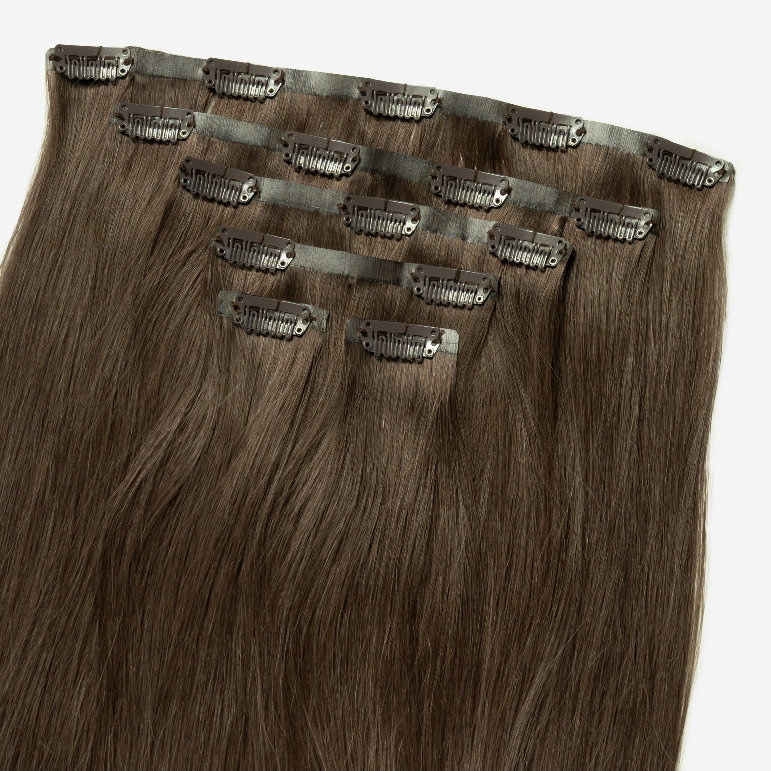 Ukryta clip in - Dark Ash Brown 2C
