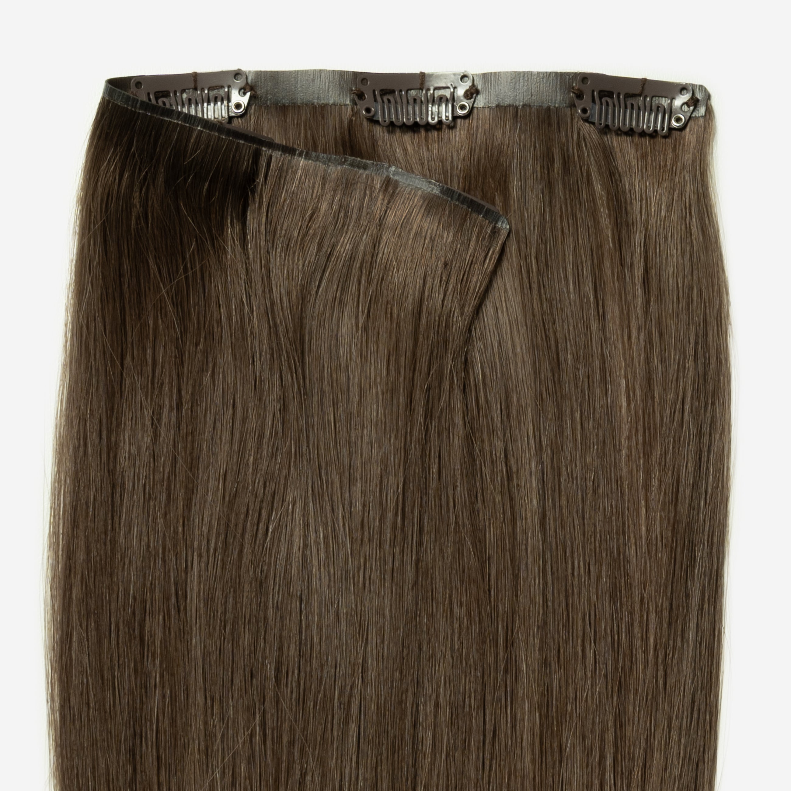Ukryta clip in - Dark Ash Brown 2C