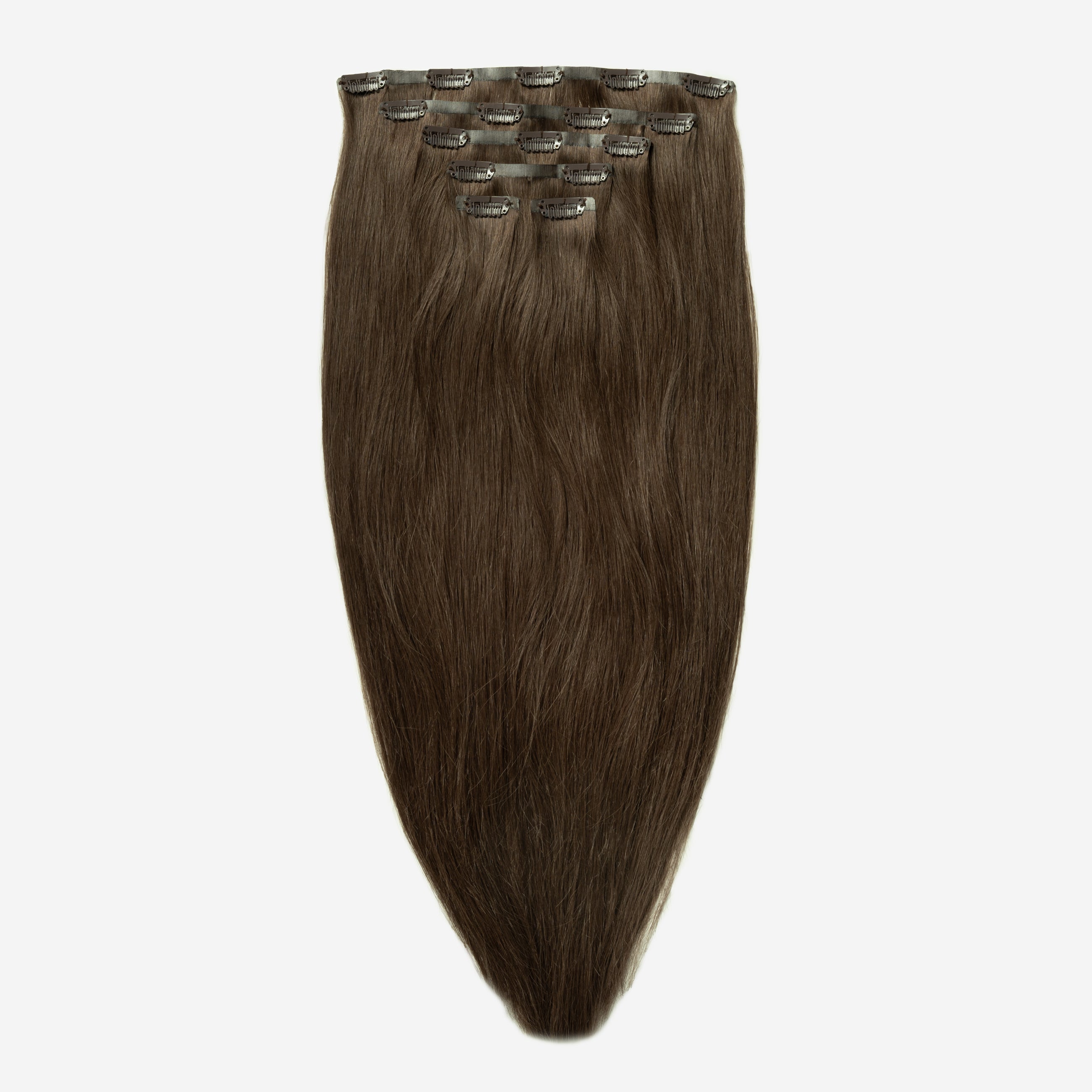 Ukryta clip in - Dark Ash Brown 2C
