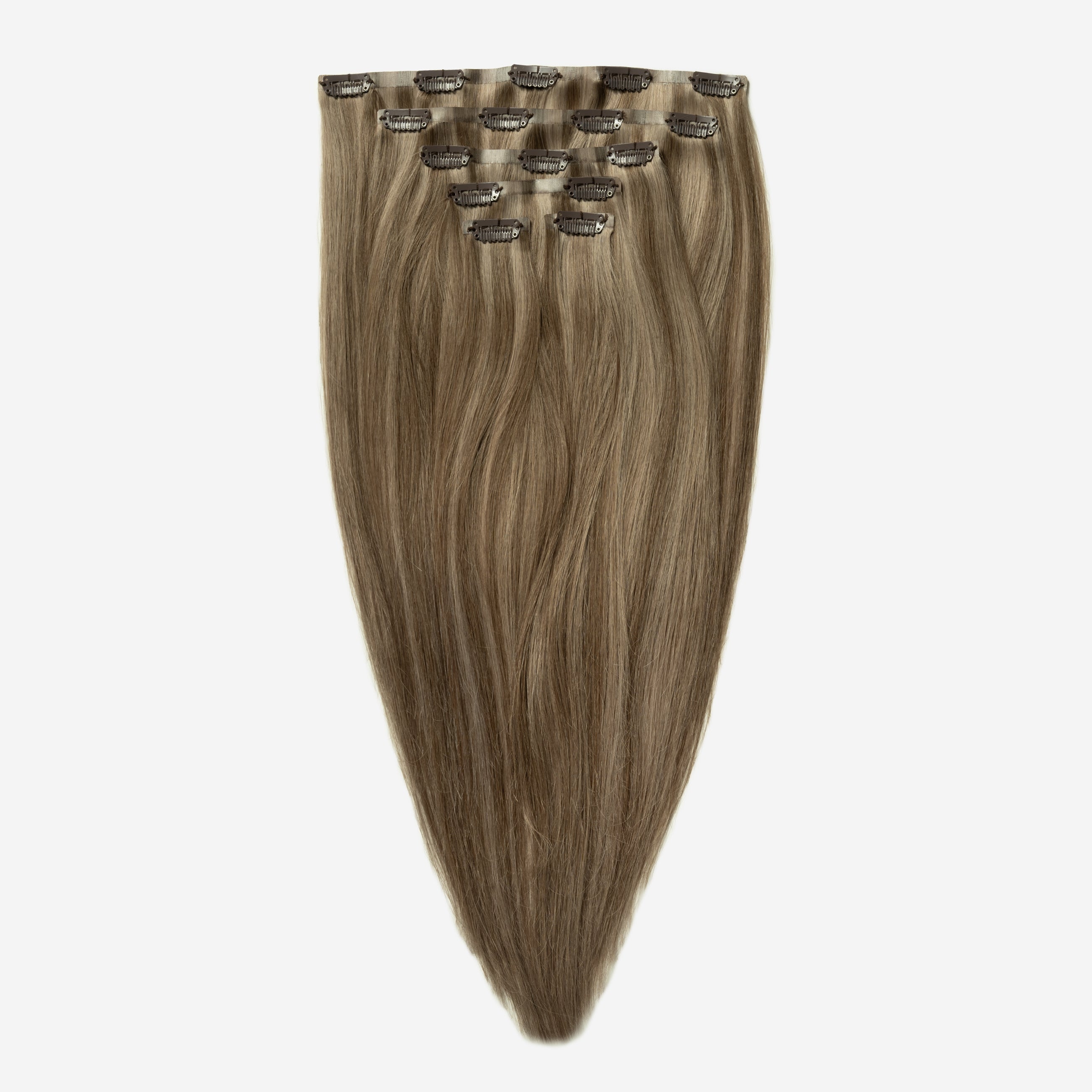 Ukryta clip in - Ash Brown Mix 3B/5B
