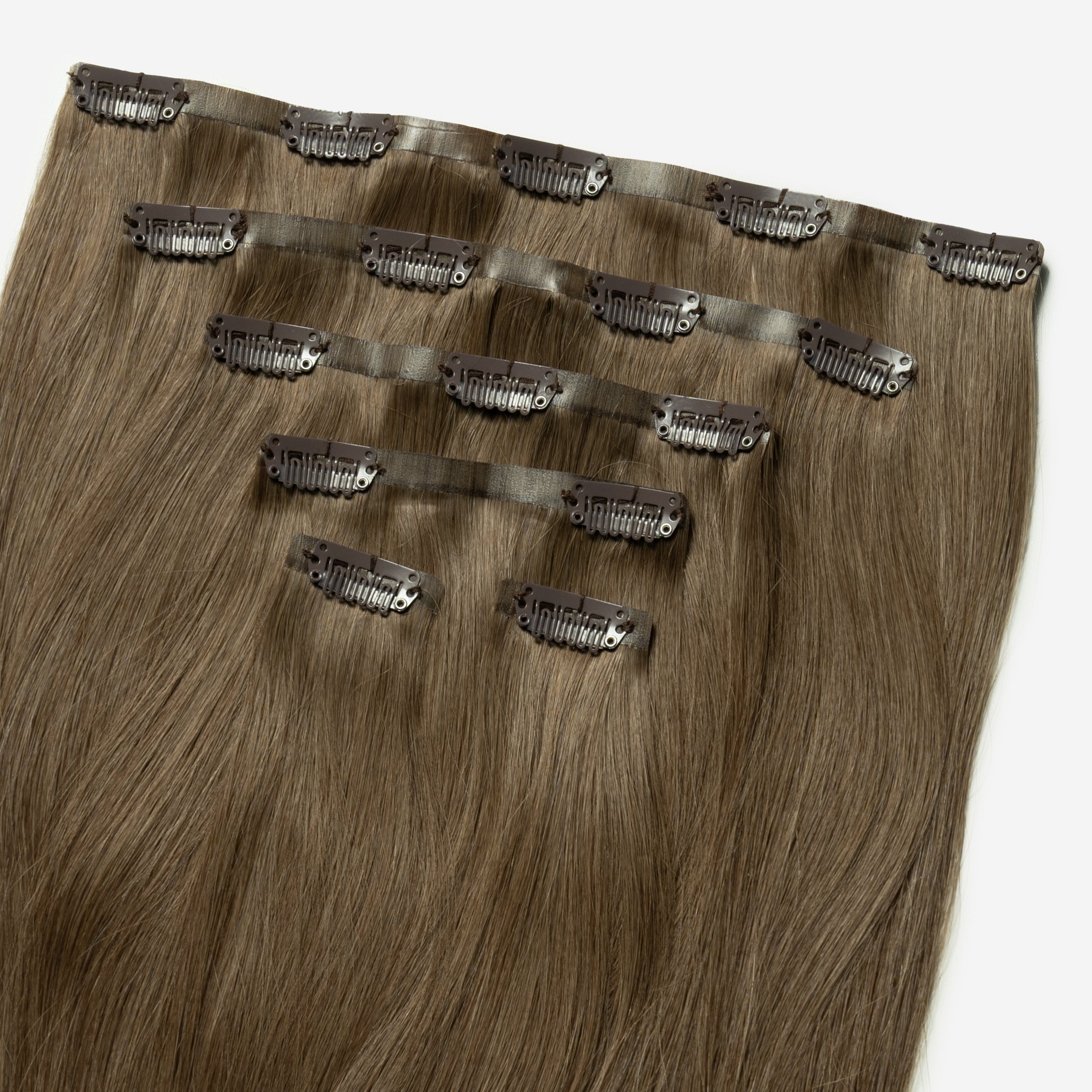 Ukryta clip in - Ash Brown 3B