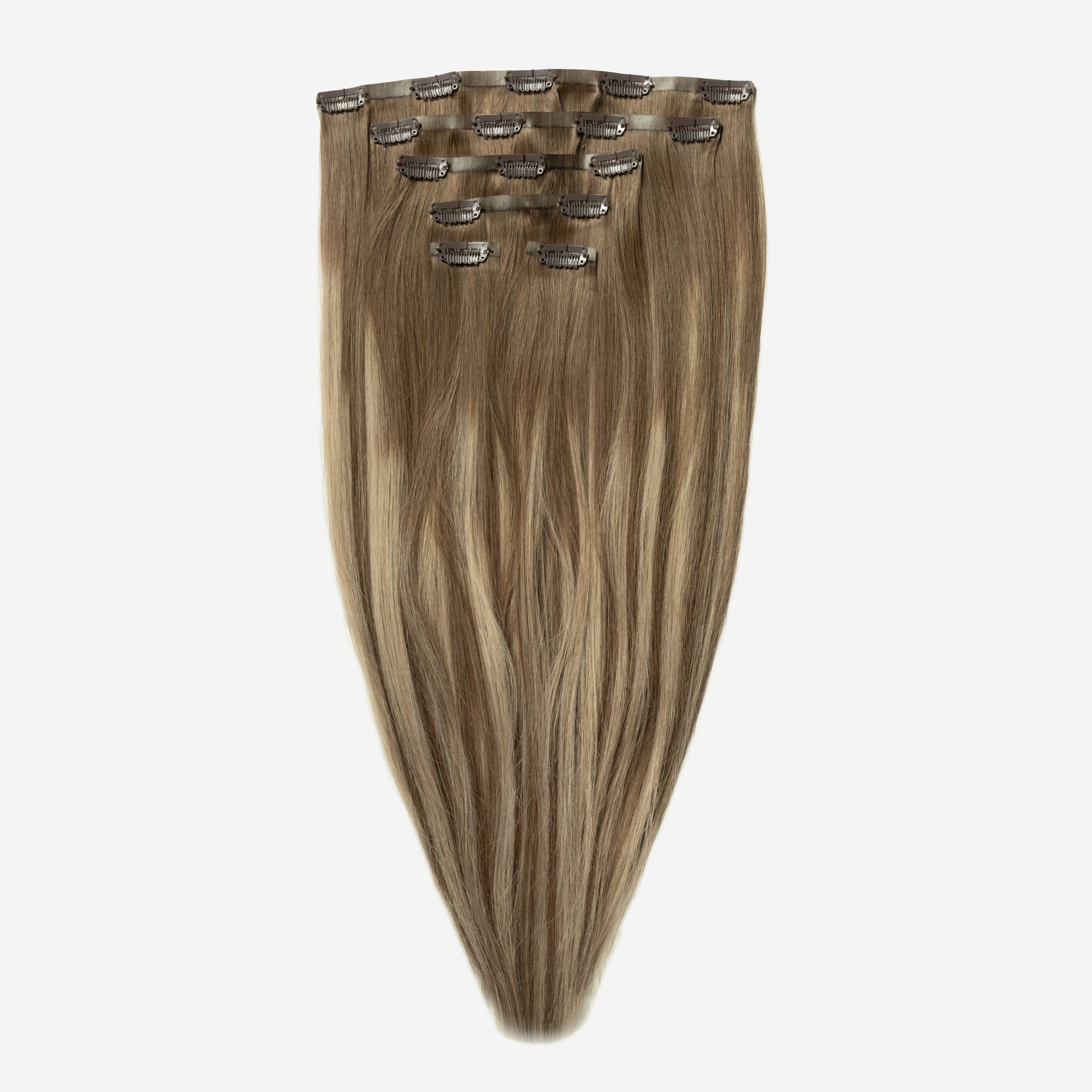 Ukryta clip in - Beige Blonde Balayage 3B+16B