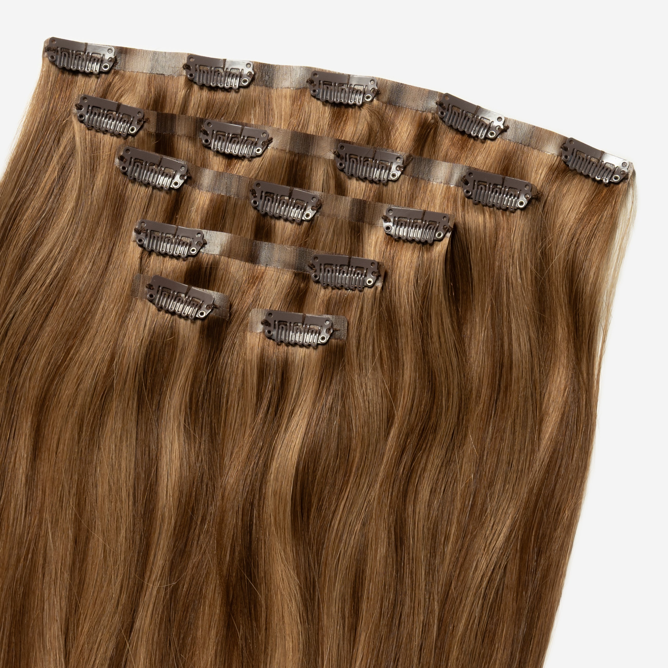 Ukryta clip in - Warm Brown Mix 4/7