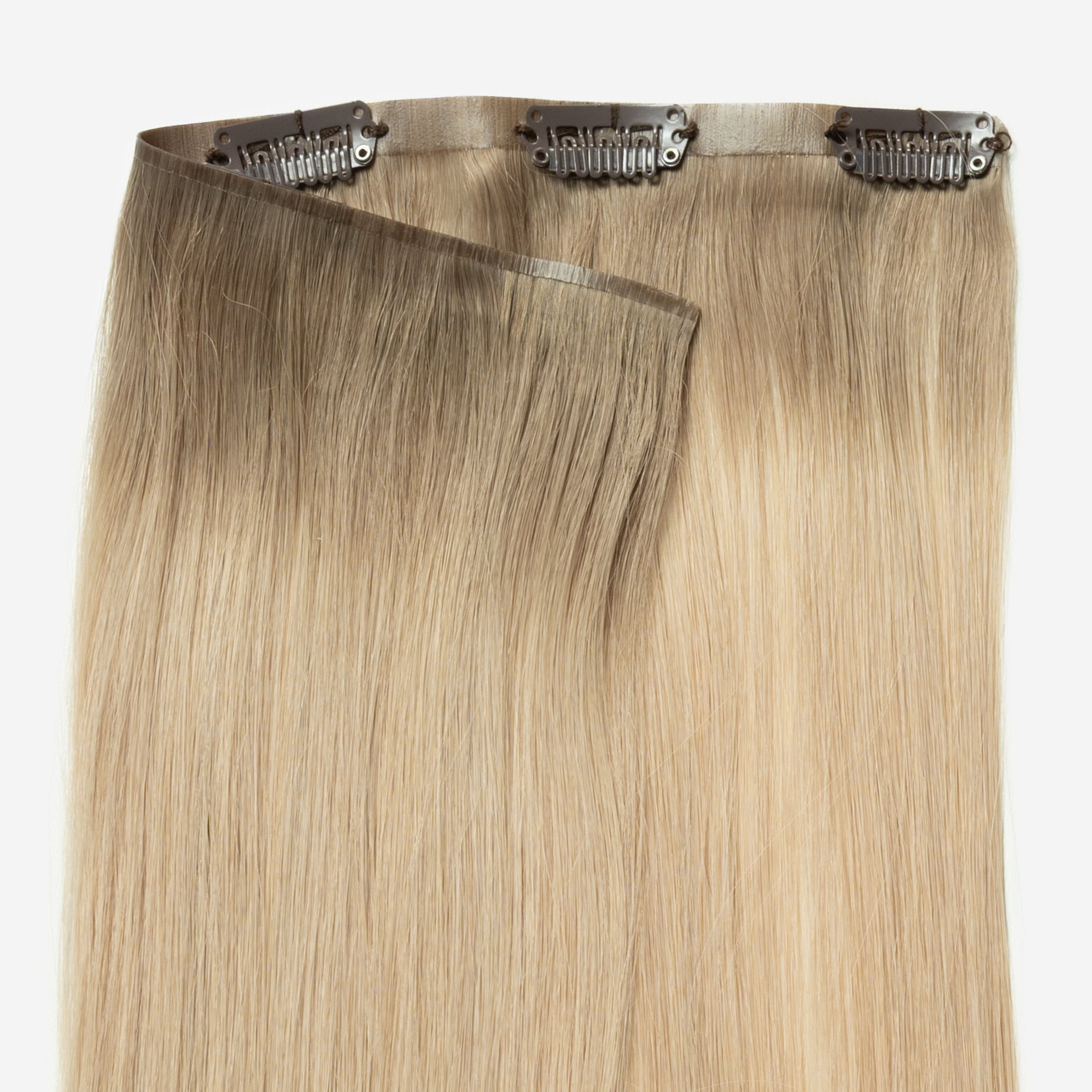 Ukryta clip in - Natural Blonde Root 5B+15