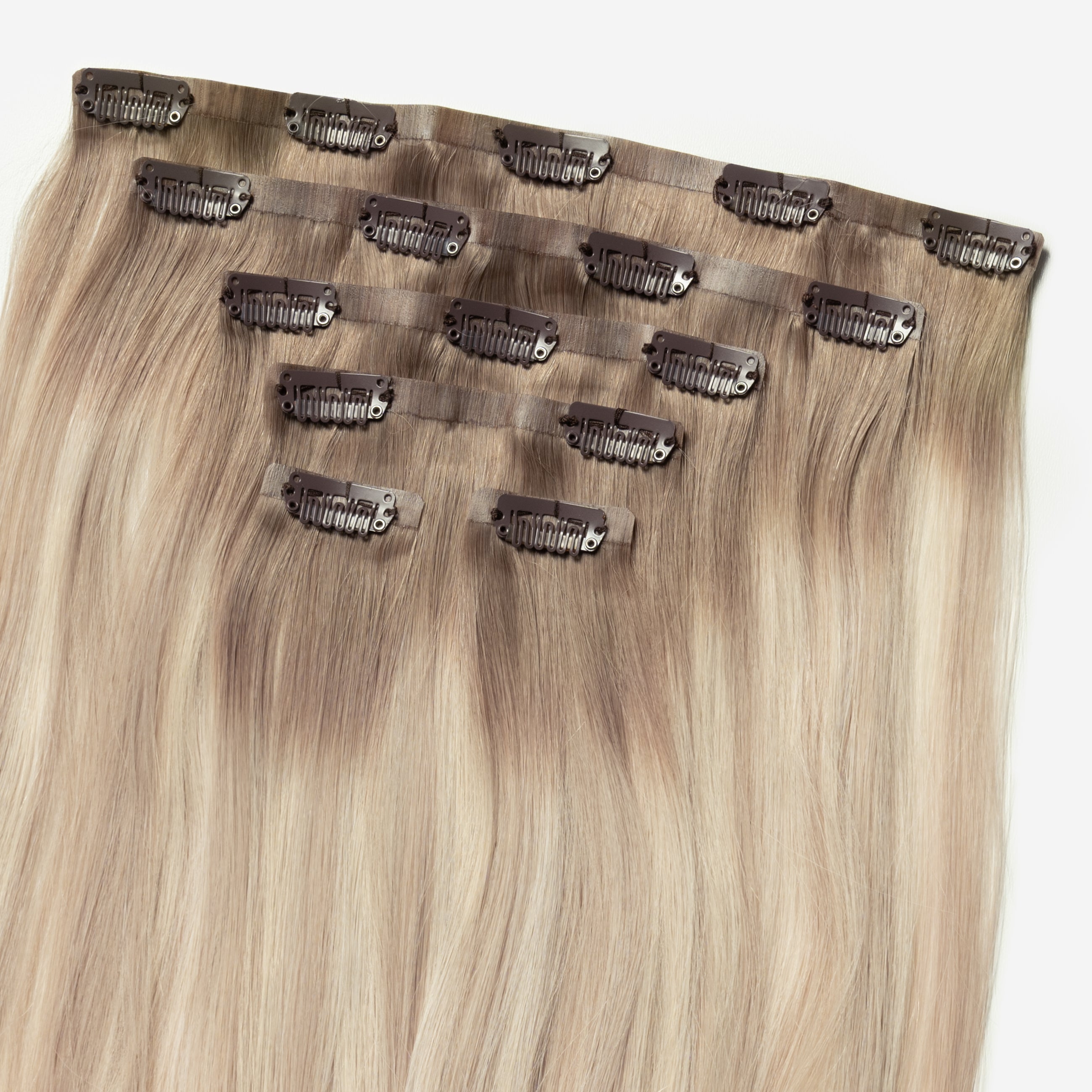 Ukryta clip in - Beige Blonde Mix Root 5B+16B/60B