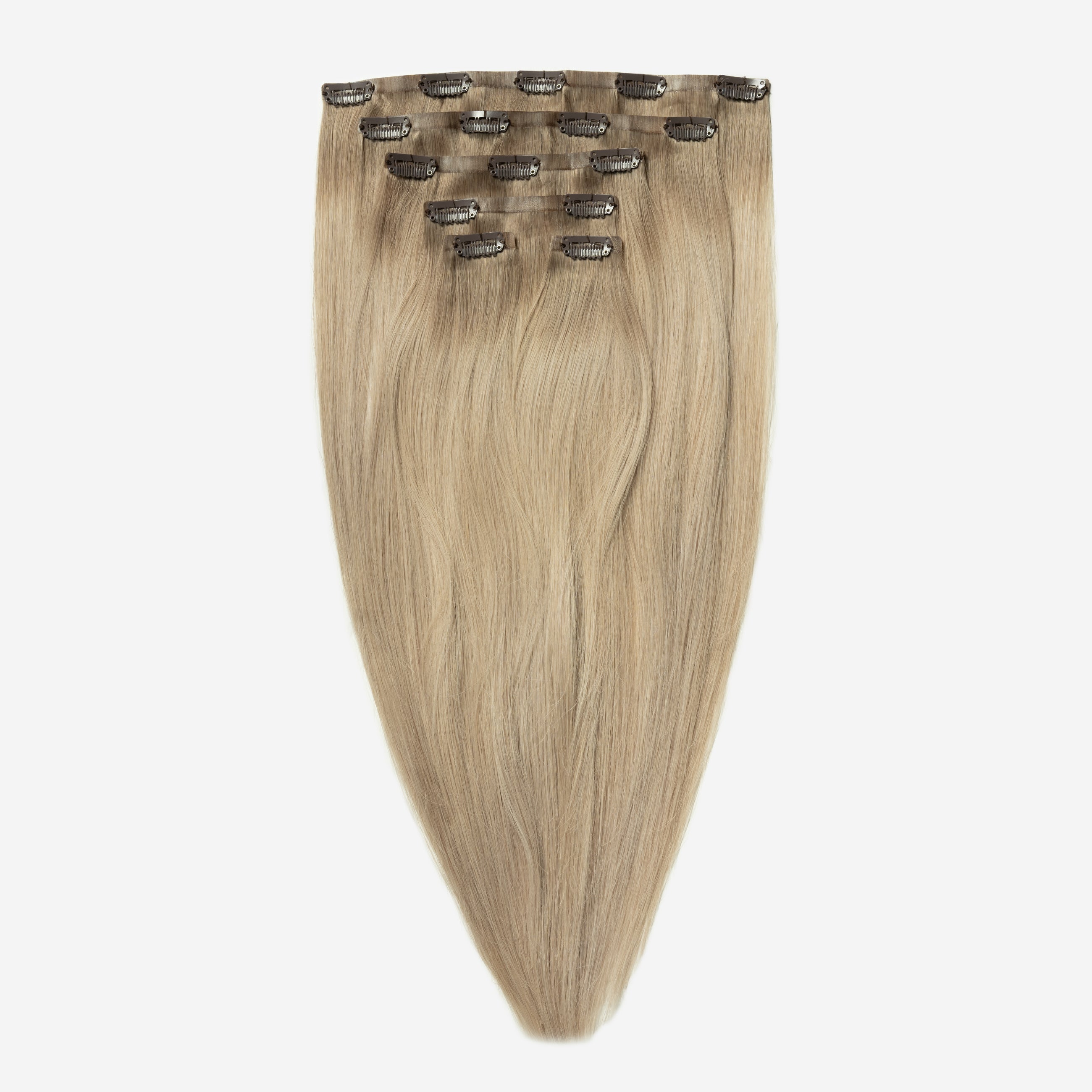 Ukryta clip in - Beige Blonde Root 5B+16B