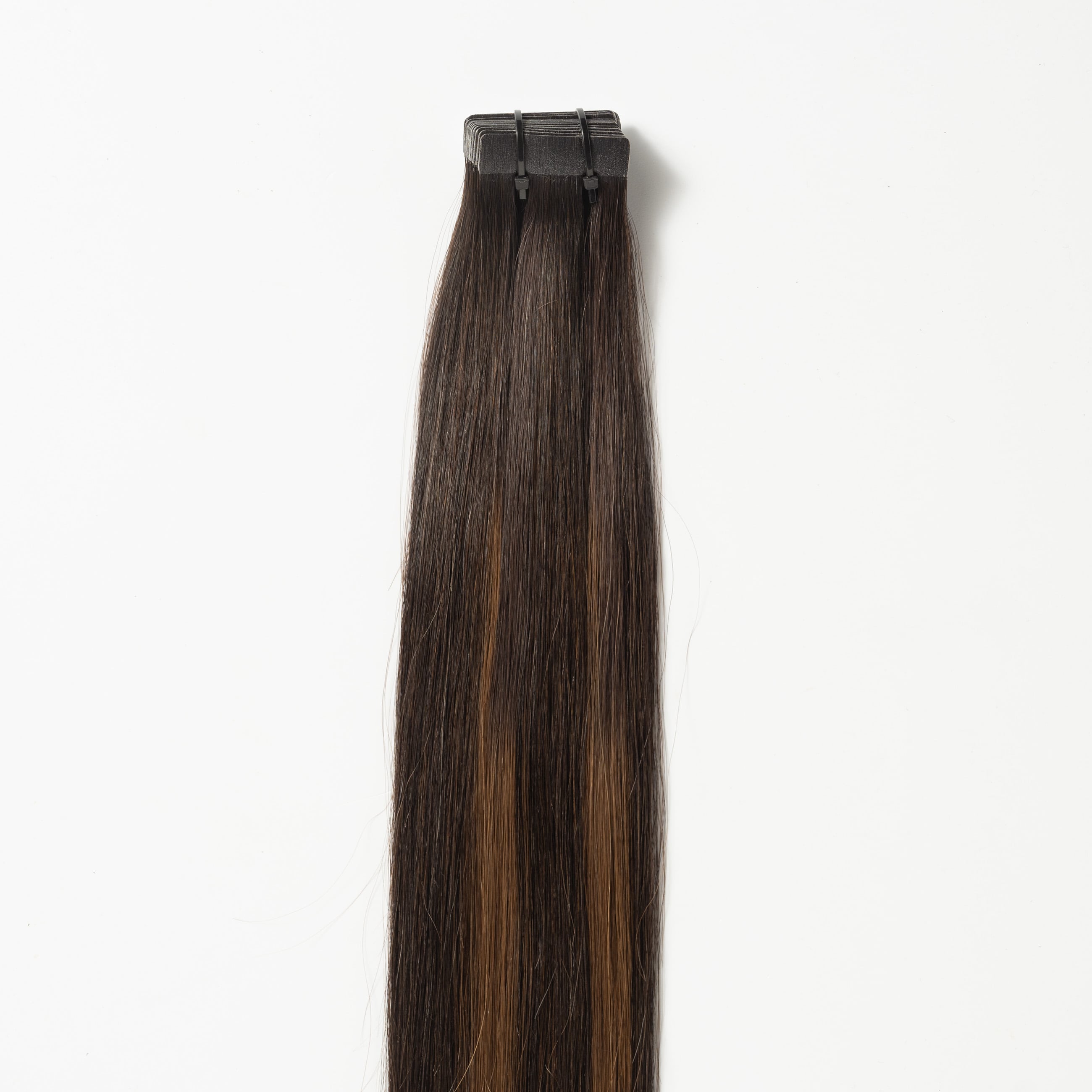 Tape On - Dark Chocolate Brown Balayage 1A+4