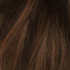Clip In - Dark Chocolate Brown Balayage 1A+4
