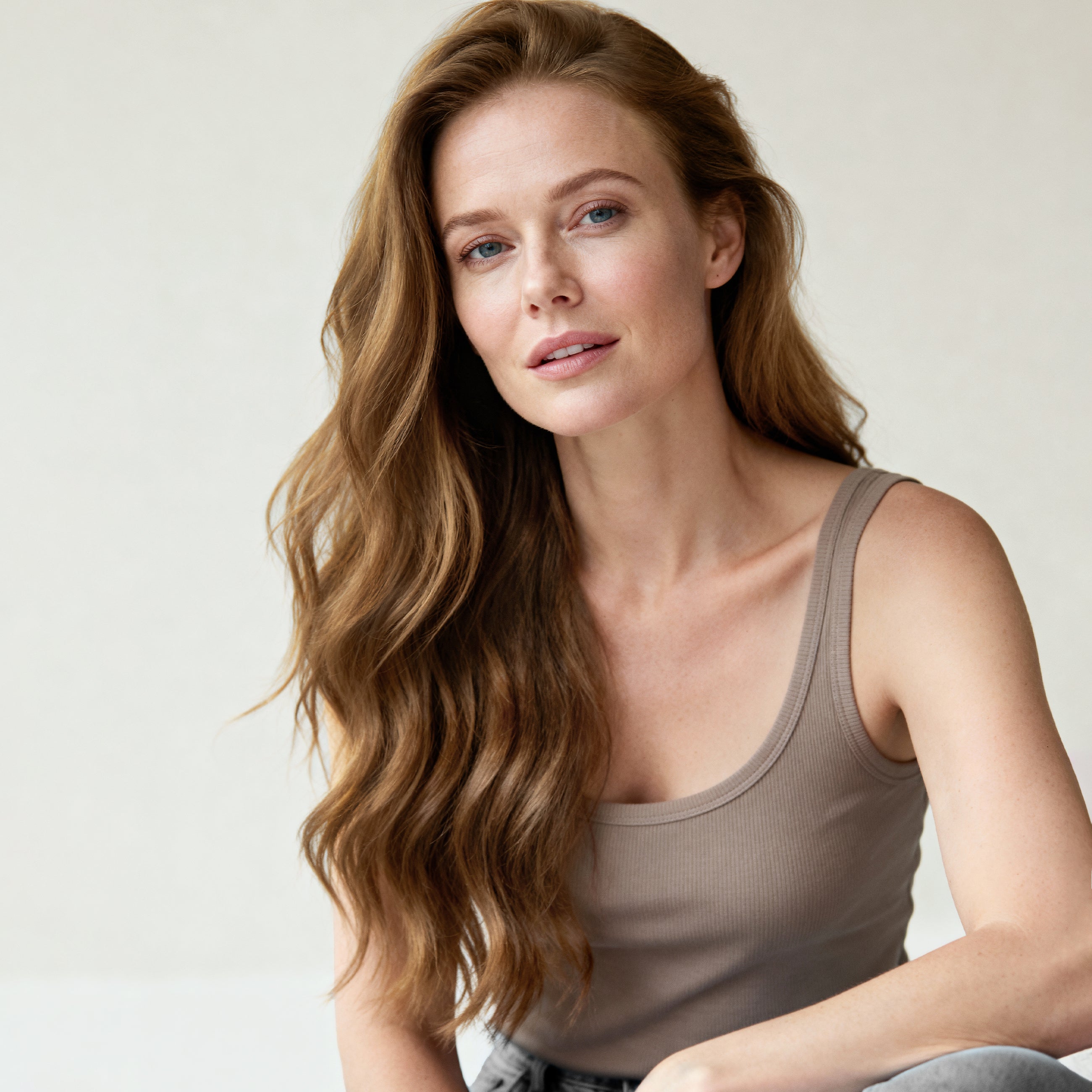 Ukryta clip in - Warm Brown Mix 4/7