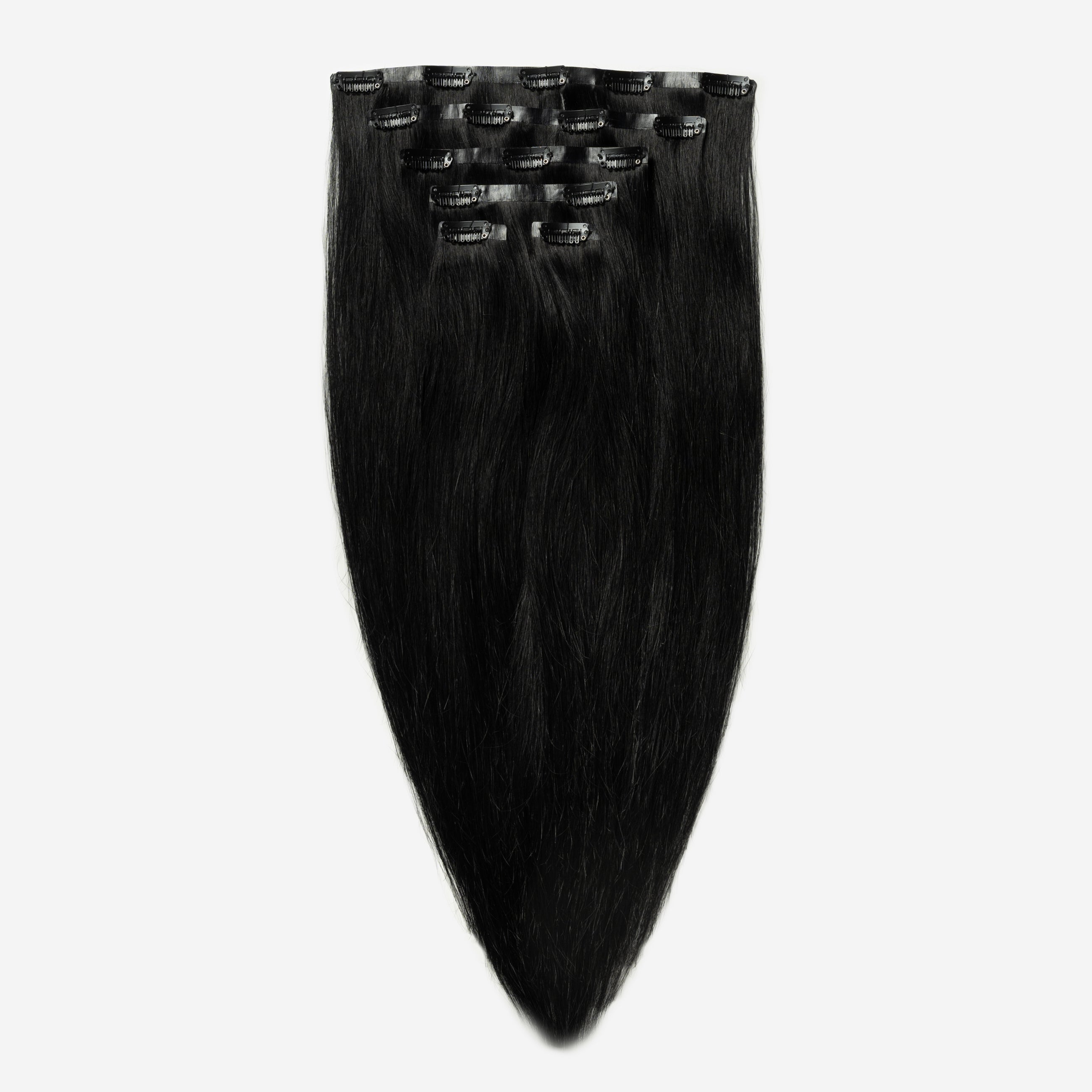 Ukryta clip in - Black 1