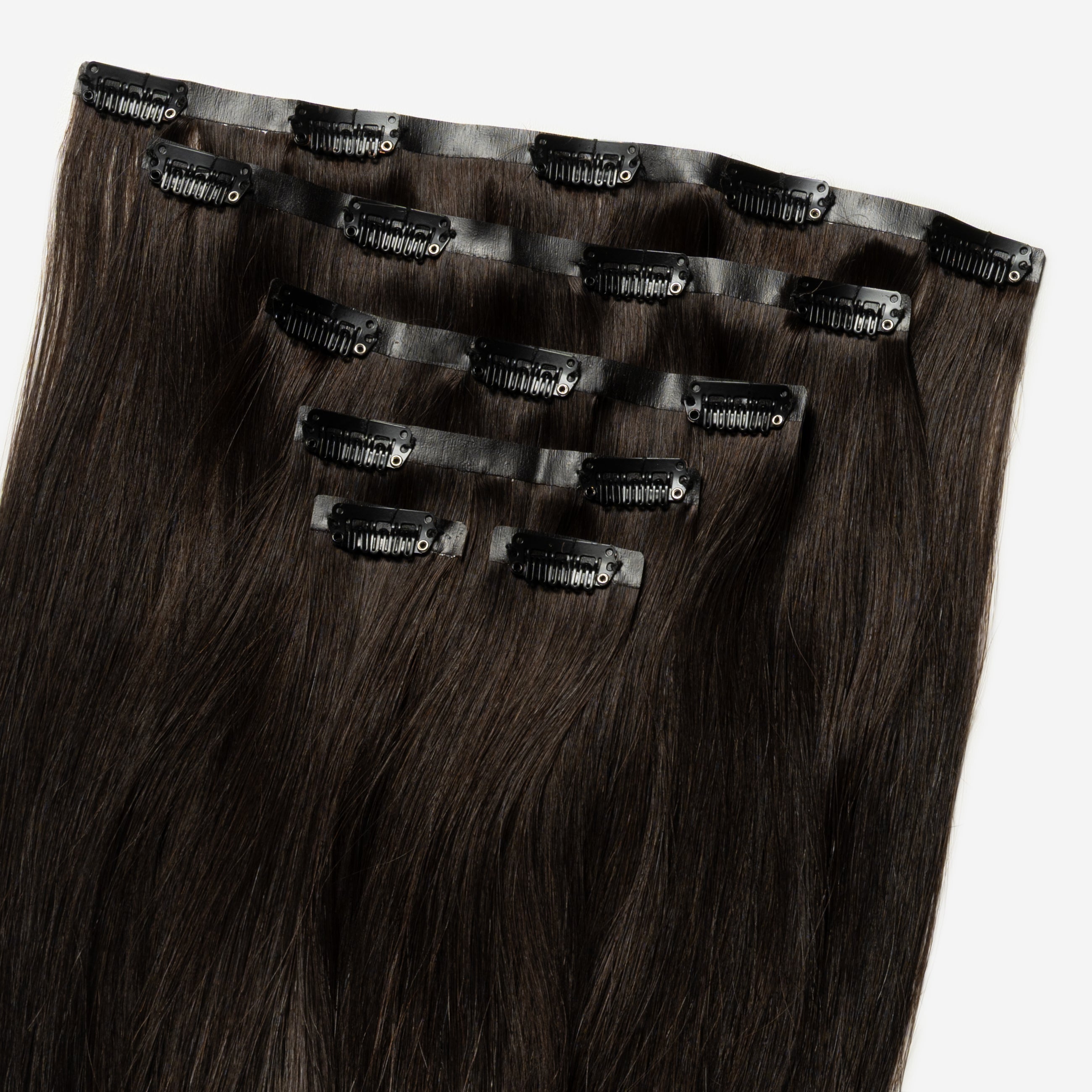 Ukryta clip in - Dark Natural Brown 1A