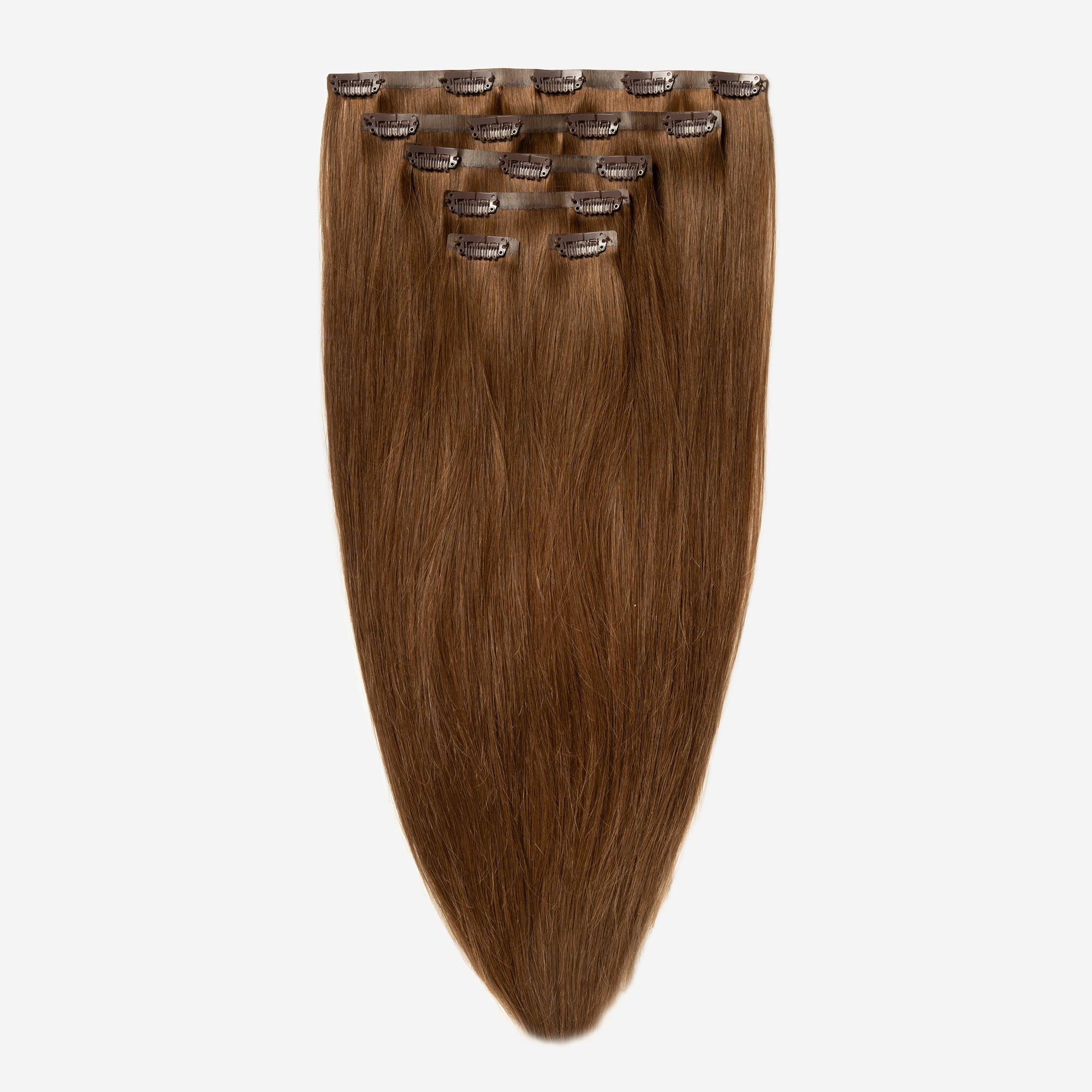 Ukryta clip in - Chestnut Brown 6